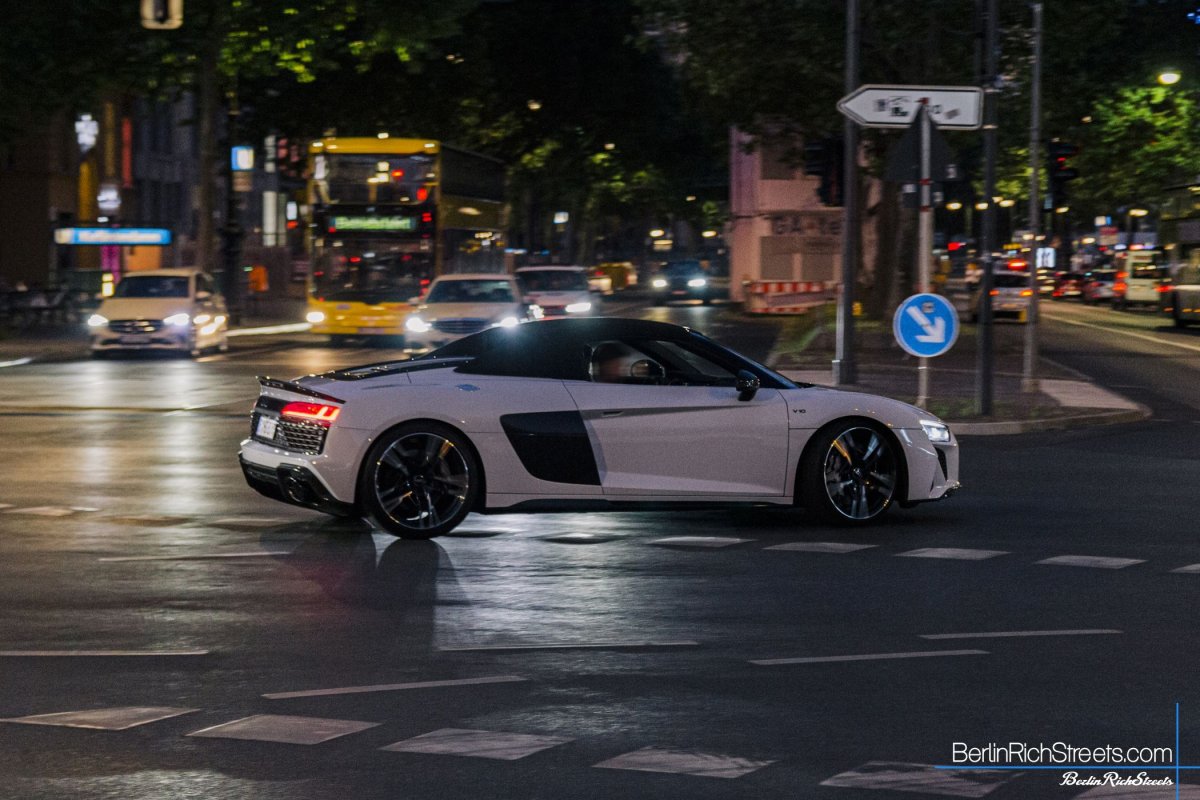 Audi R8 V10 Spyder Performance (2019) spotted in Berlin — BerlinRichStreets